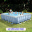 PISCINA PORTATIL ARMABLE INTEX 26765EH 4.8x4.8x1.2 7550G
