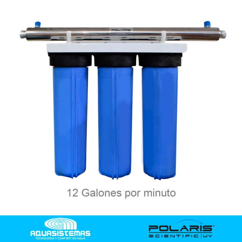 FILTRO PARA AGUA ULTRAVIOLETA UVR4-I-12 12GPM 115V