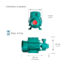 BOMBA PARA AGUA THEBE 1/2 HP TP-60 115/230V - Imagen 3