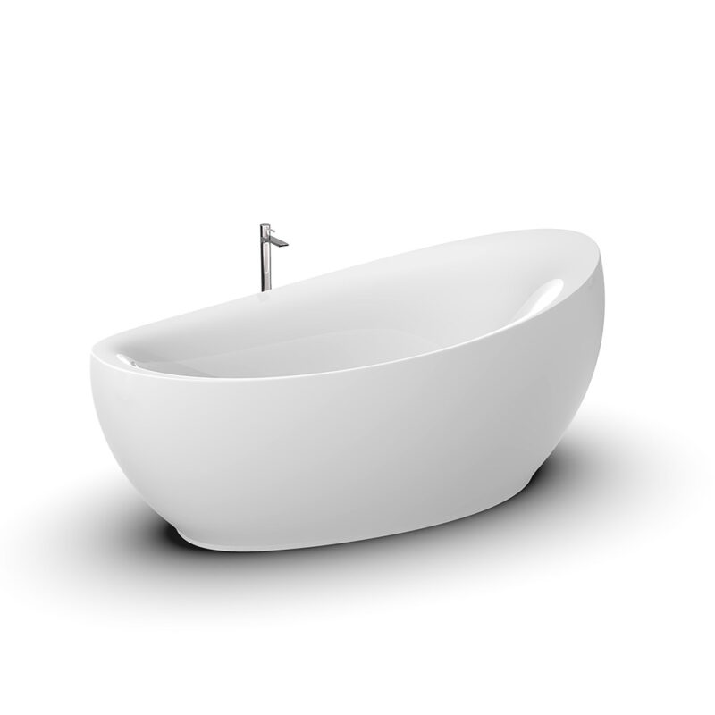 TINA PARA BAÑO LEONARDO 1.76x0.86x0.78M ACRIL BL - Imagen 5