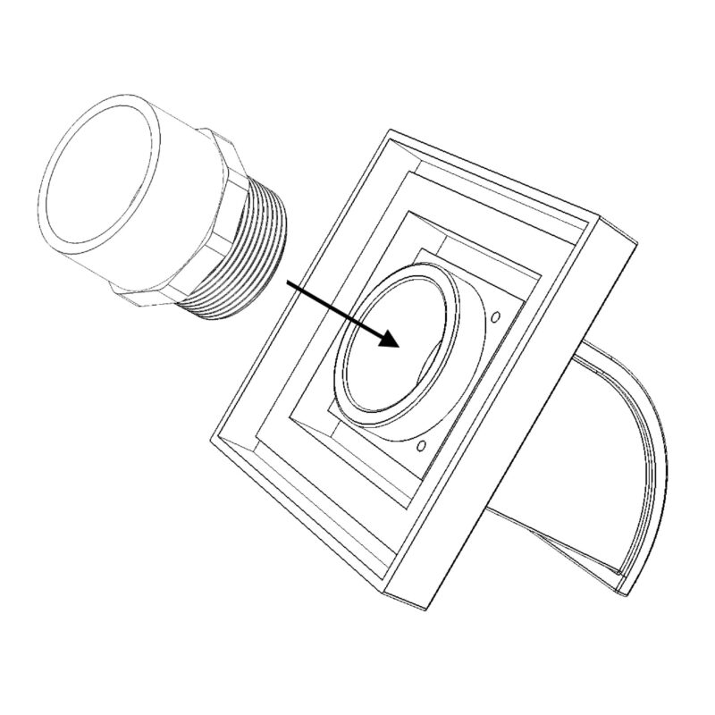 WALL SPOUT VERONA 1.5" WSV-S - Imagen 7