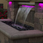 CASCADA 12" C/LUZ LED COLOR 2-5W CC12
