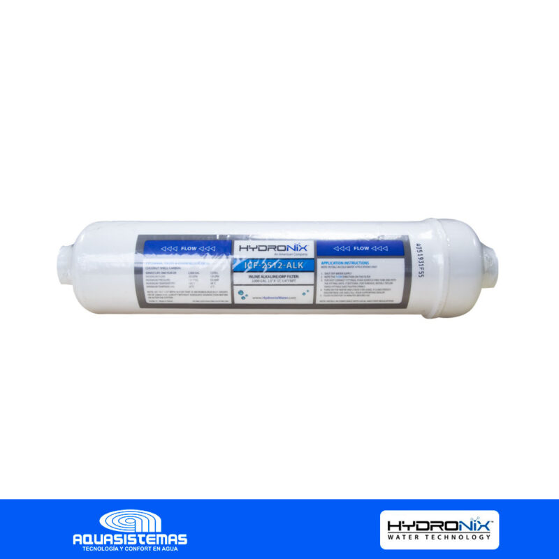 FILTRO PARA AGUA ALCALINA ICF-ALK