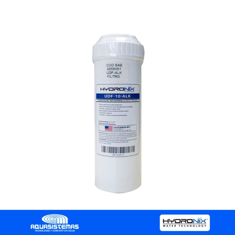 FILTRO PARA AGUA ALCALINA UDF-ALK
