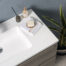 MUEBLE PARA BAÑO CON ESPEJO Y LAVAMANOS ANGELA 0.99x0.47x0.50M - Imagen 7