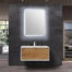 MUEBLE PARA BAÑO CON ESPEJO Y LAVAMANOS FURLA 0.90x0.48x0.40M