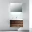 MUEBLE PARA BAÑO CON ESPEJO Y LAVAMANOS SLICE 0.74x0.47x0.50M