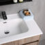 MUEBLE PARA BAÑO CON ESPEJO Y LAVAMANOS PAOLA 0.90x0.45x0.45M - Imagen 3