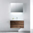 MUEBLE PARA BAÑO CON ESPEJO Y LAVAMANOS SLICE 0.89x0.47x0.50M - Imagen 2
