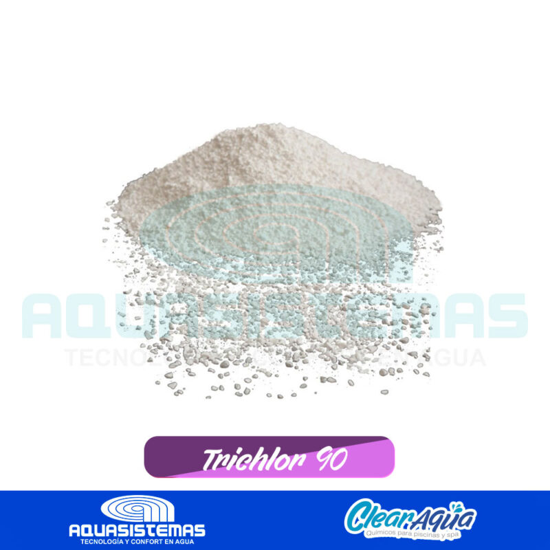 TRICLORO GRANULADO 90%  CLEAR AQ 25 LBS - Imagen 2
